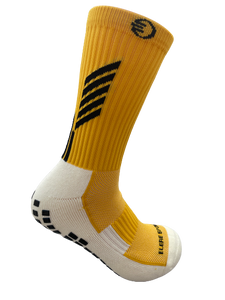 YELLOW Anti-Slip Crew Socks