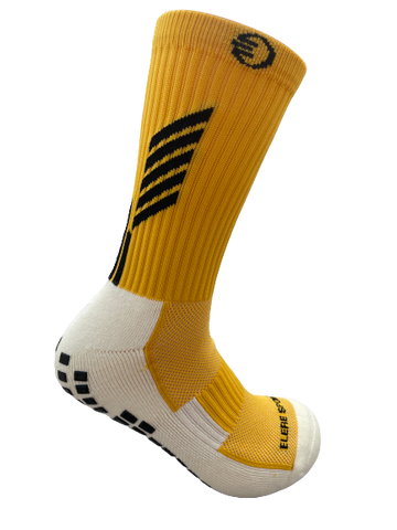 YELLOW Anti-Slip Crew Socks